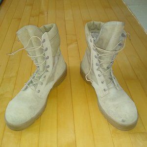 UFCW Vibram 8430 Military Leather Steel Toe Desert